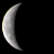 The moon was in the Waning Crescent phase on this night